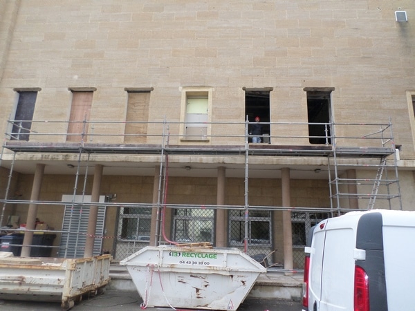 Rénovation de façade à Camaret-sur-Aigues
